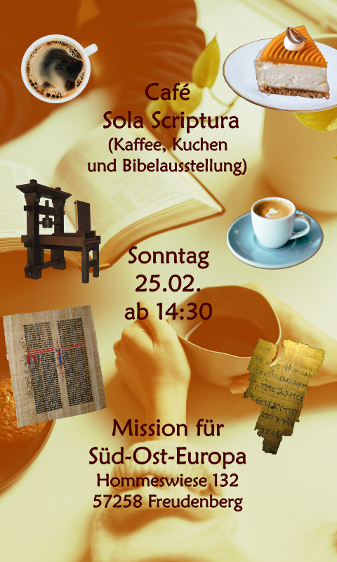 Cafe Sola Scriptura